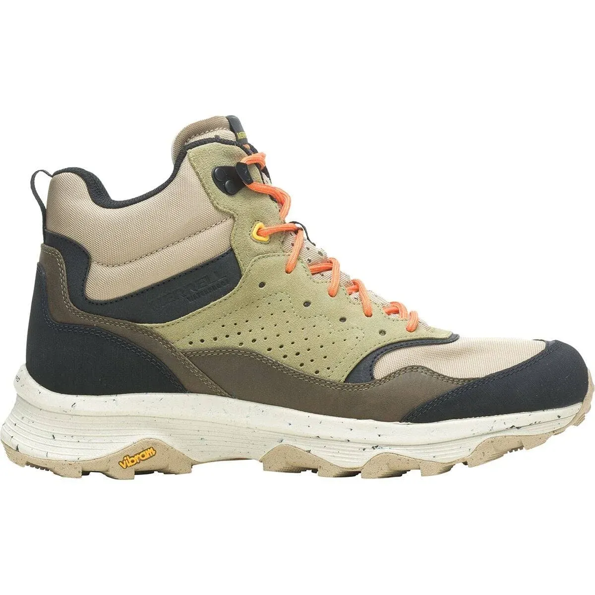 Merrell Men's Speed Solo Mid Waterproof, Size: 9, Clay/Olive