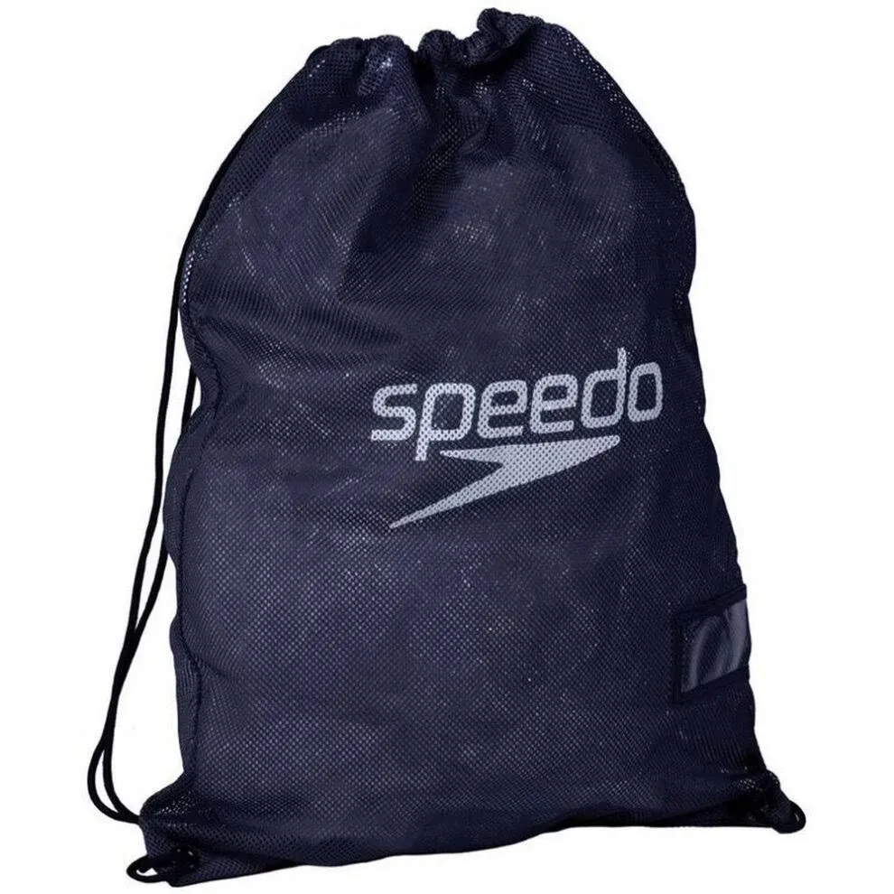 Speedo Wet Kit Mesh Drawstring Bag Navy One Size