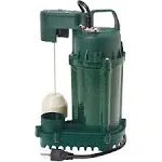 Zoeller 1/2 HP Cast Iron Submersible Sump Pump