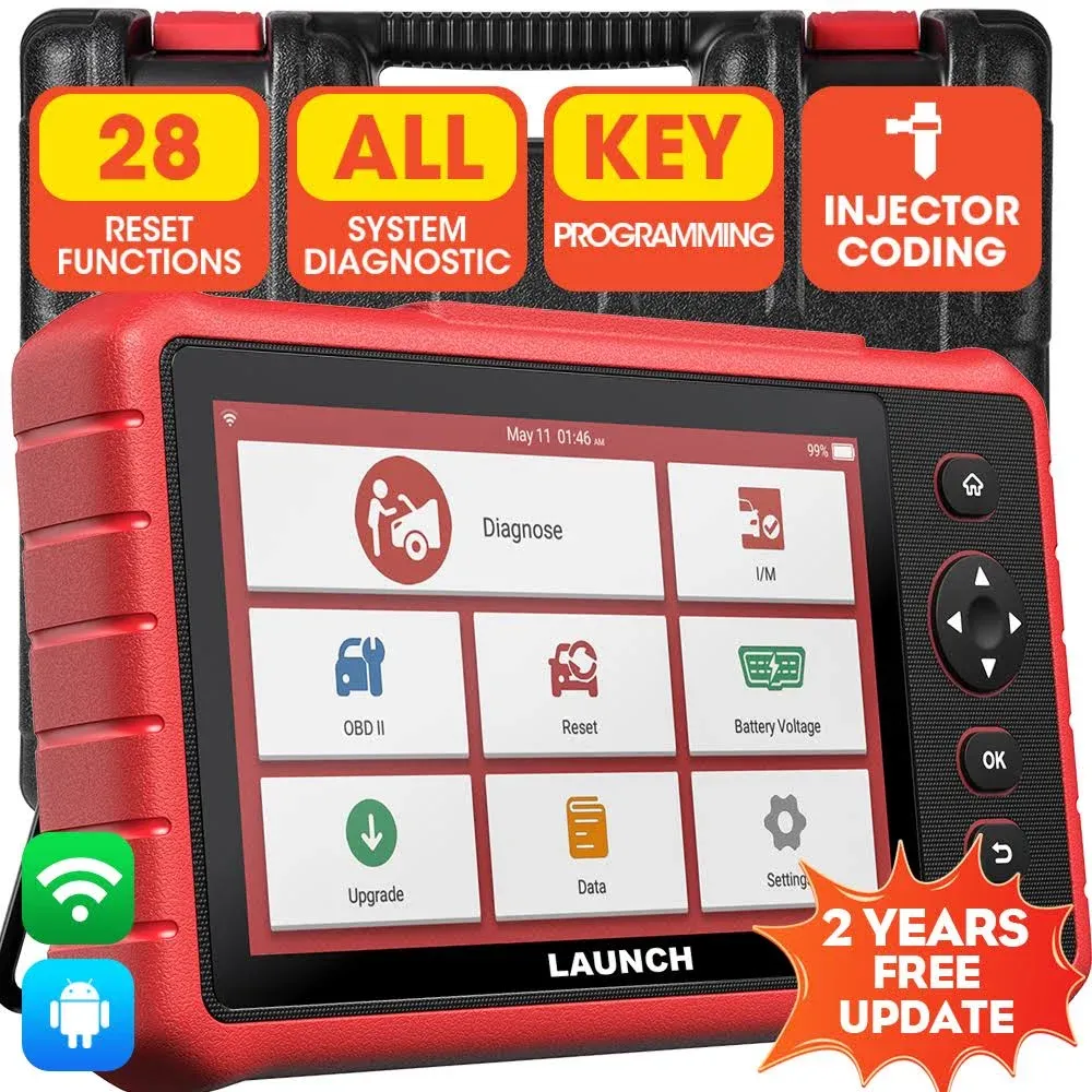 Launch CRP909X OBD2 Scanner Car Diagnostic Scan Tool with OE-Level Full System ...