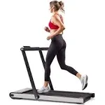 Sunny Health & Fitness ASUNA Premium Slim Folding Treadmill Running Machine with Speakers for Home Gyms