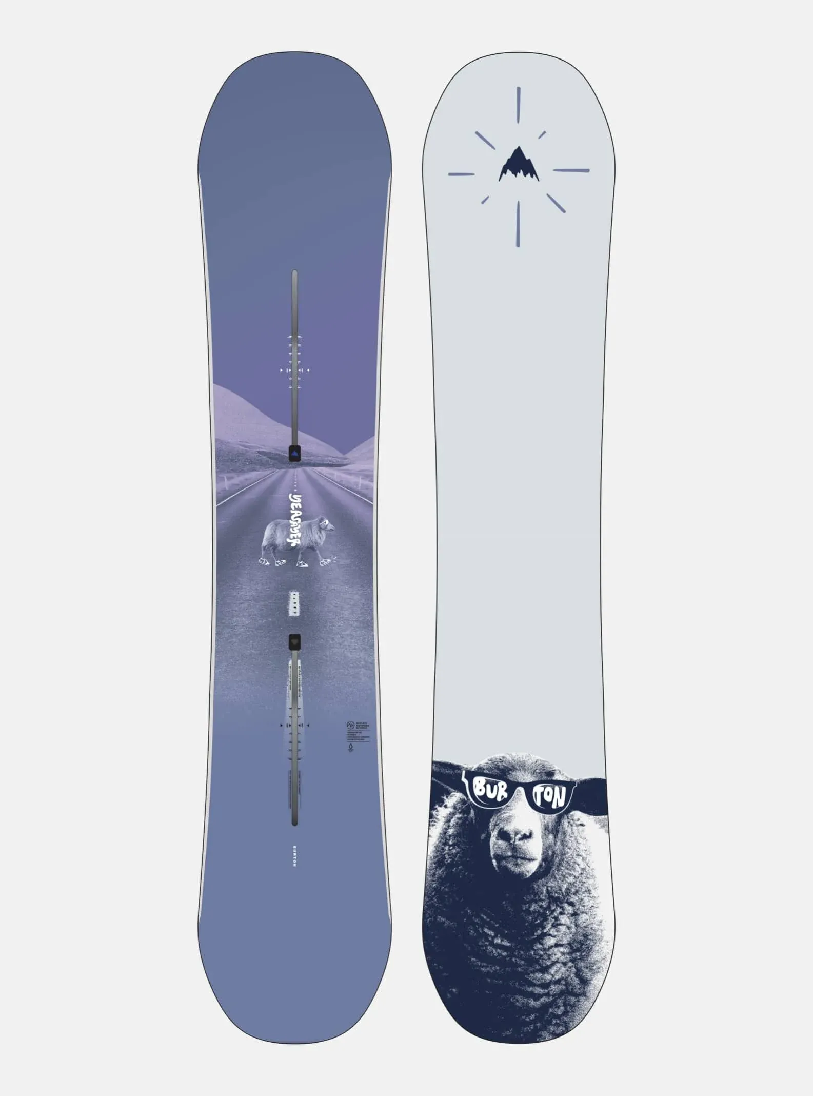 Burton Women's Yeasayer Flying V Snowboard, Graphic, 140