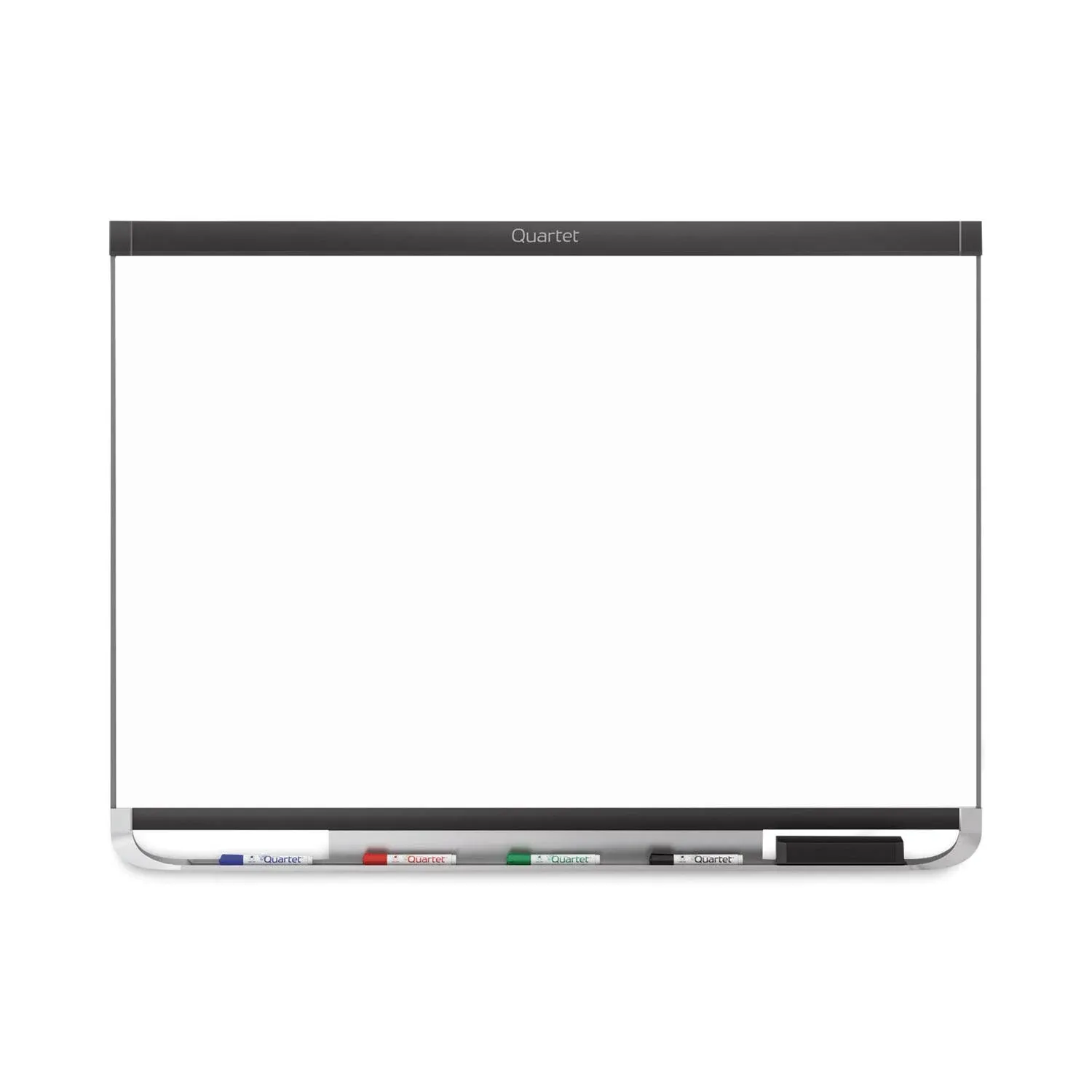 Quartet Prestige 2 Duramax Magnetic Porcelain Whiteboard 96 x 48 Black Frame