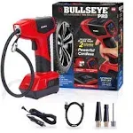 Bullseye Pro Tire Inflator Portable Air Compressor, Car Tire Inflator Portable, 