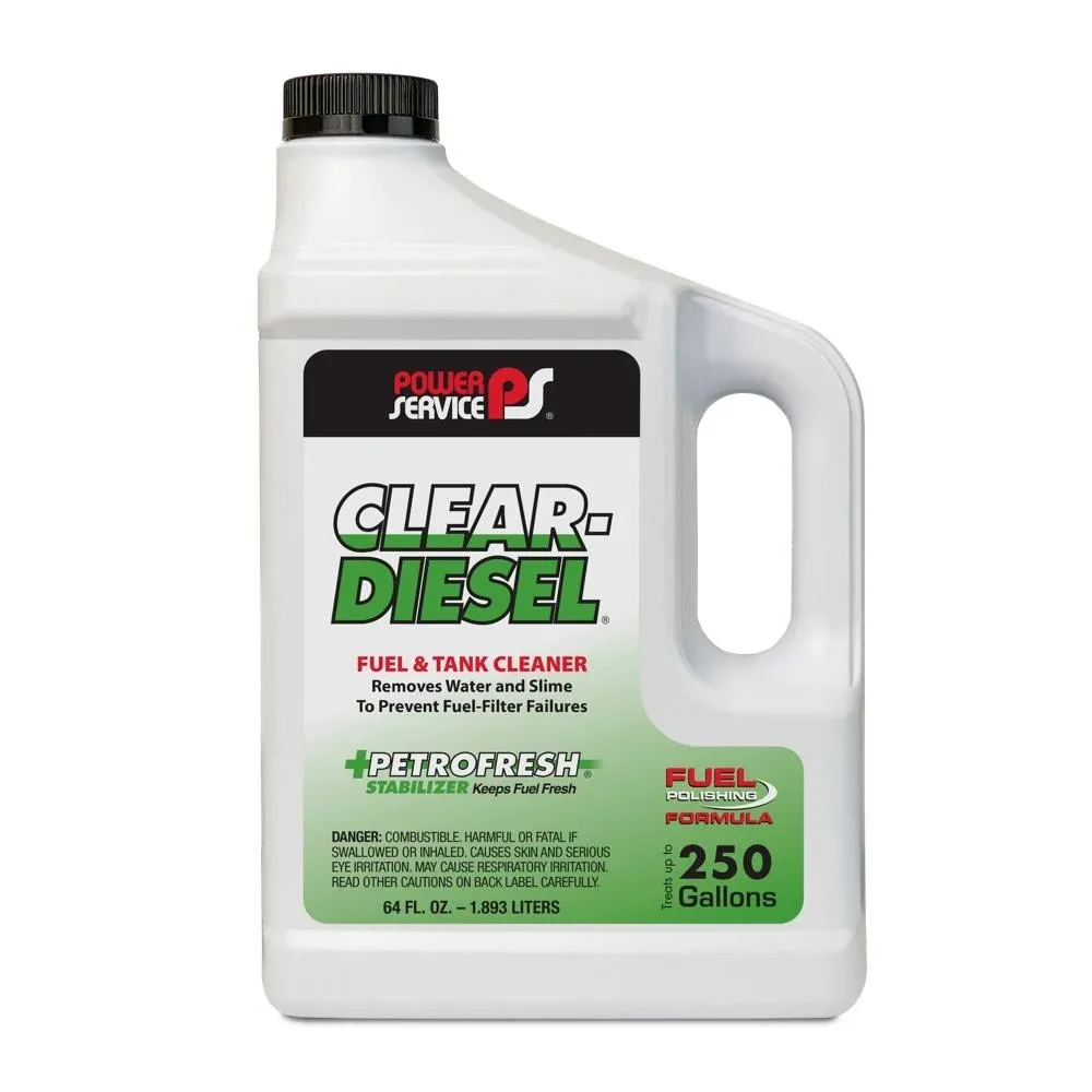 Power Service Clear Diesel Fuel & Tank Cleaner 64 oz.