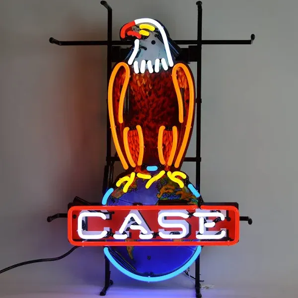 Neonetics Case Eagle International Harvester Neon Sign