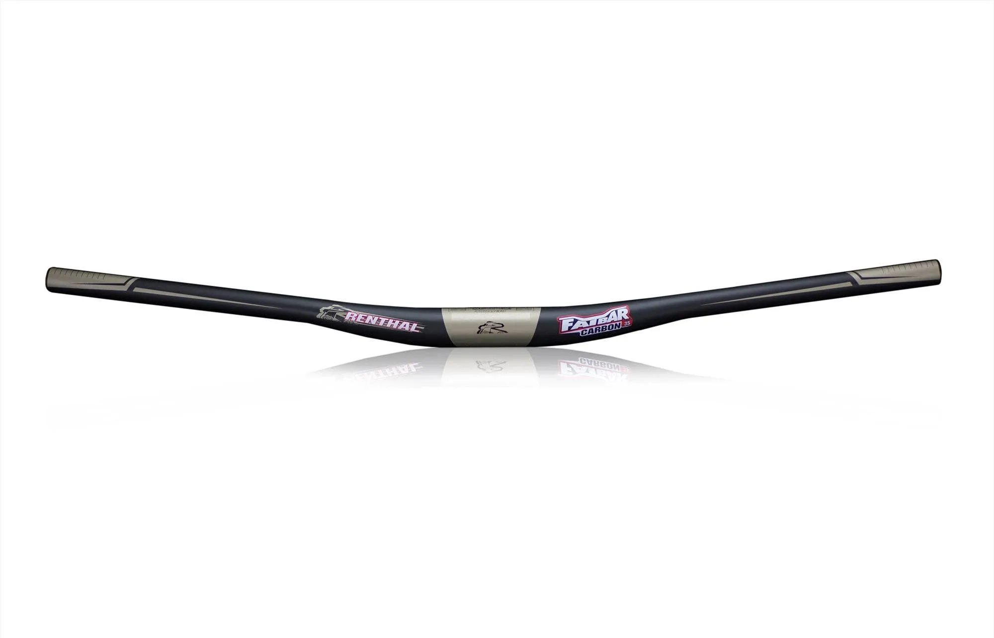 Renthal Fatbar Carbon 35 Handlebar Unidirectional Carbon, 30mm Rise