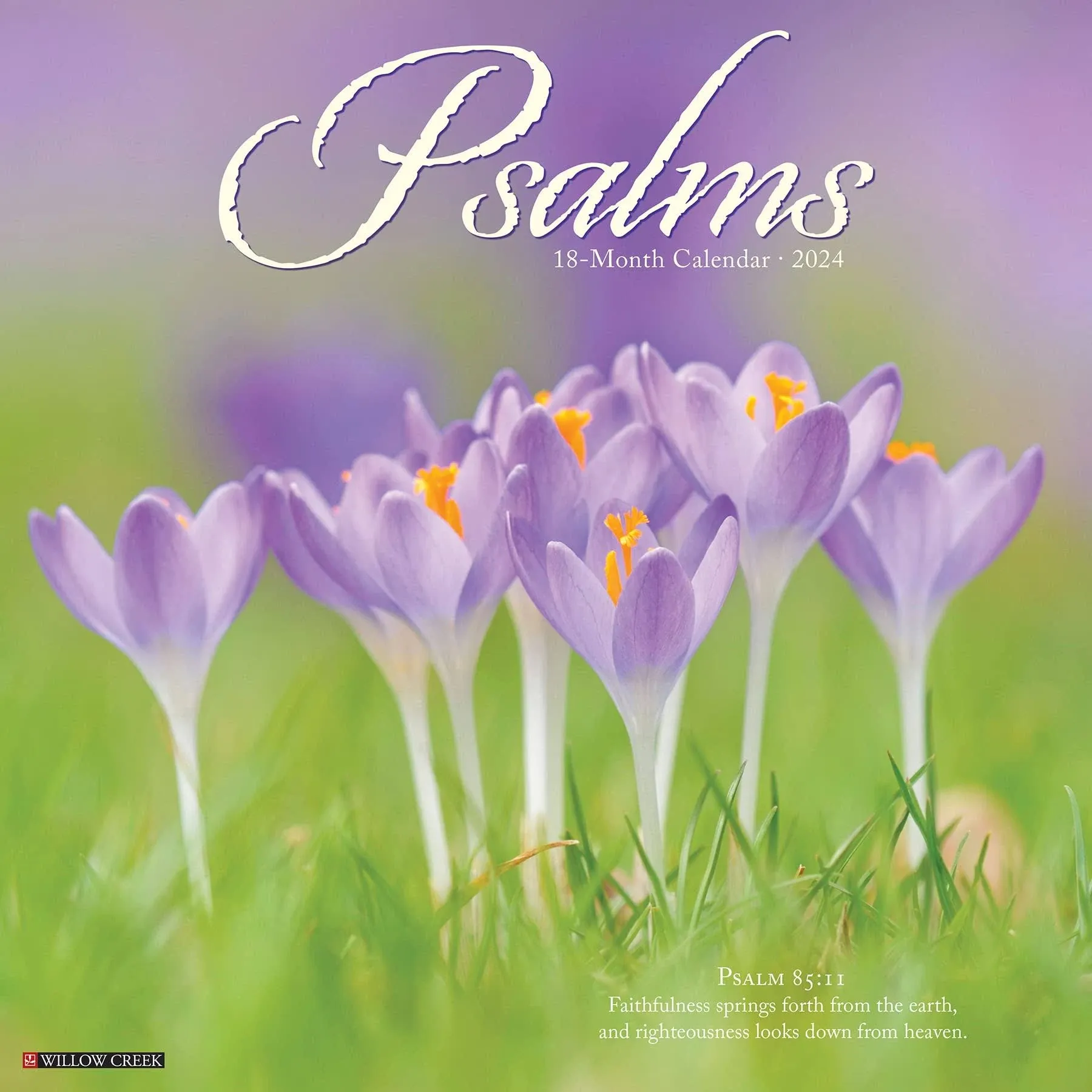 2025 Psalms by TF - Square Wall Calendar