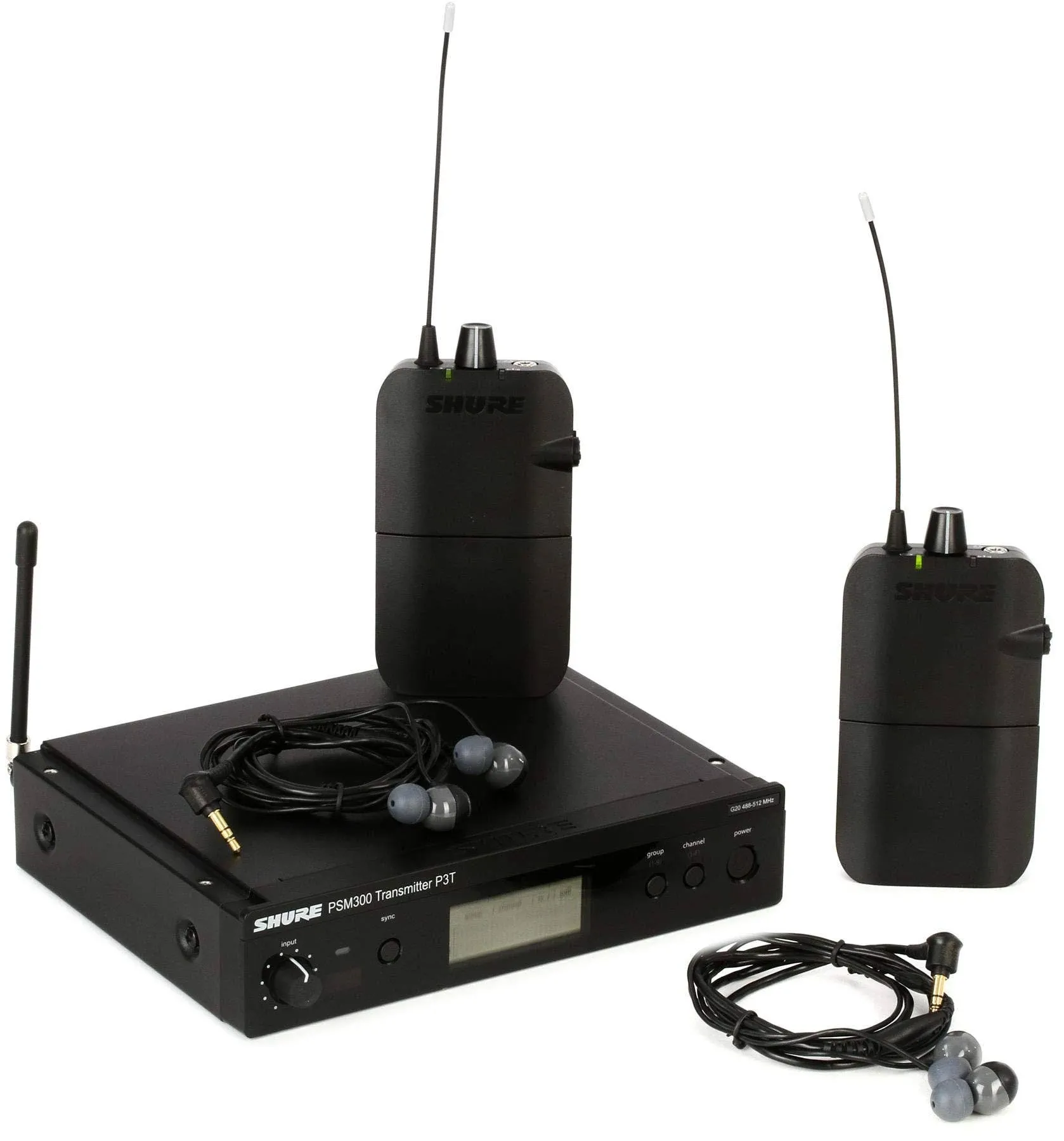 Shure PSM300 Twin Pack P3TR112TW Wireless In-Ear Monitor System