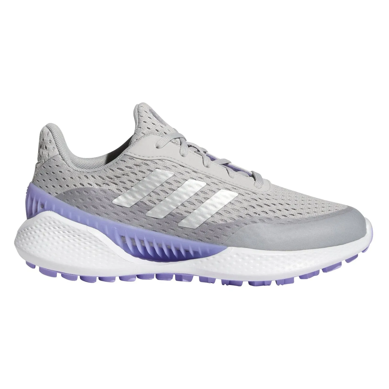 Women's Adidas Summervent Spikeless Golf Shoes 10 Grey/Silver/Purple