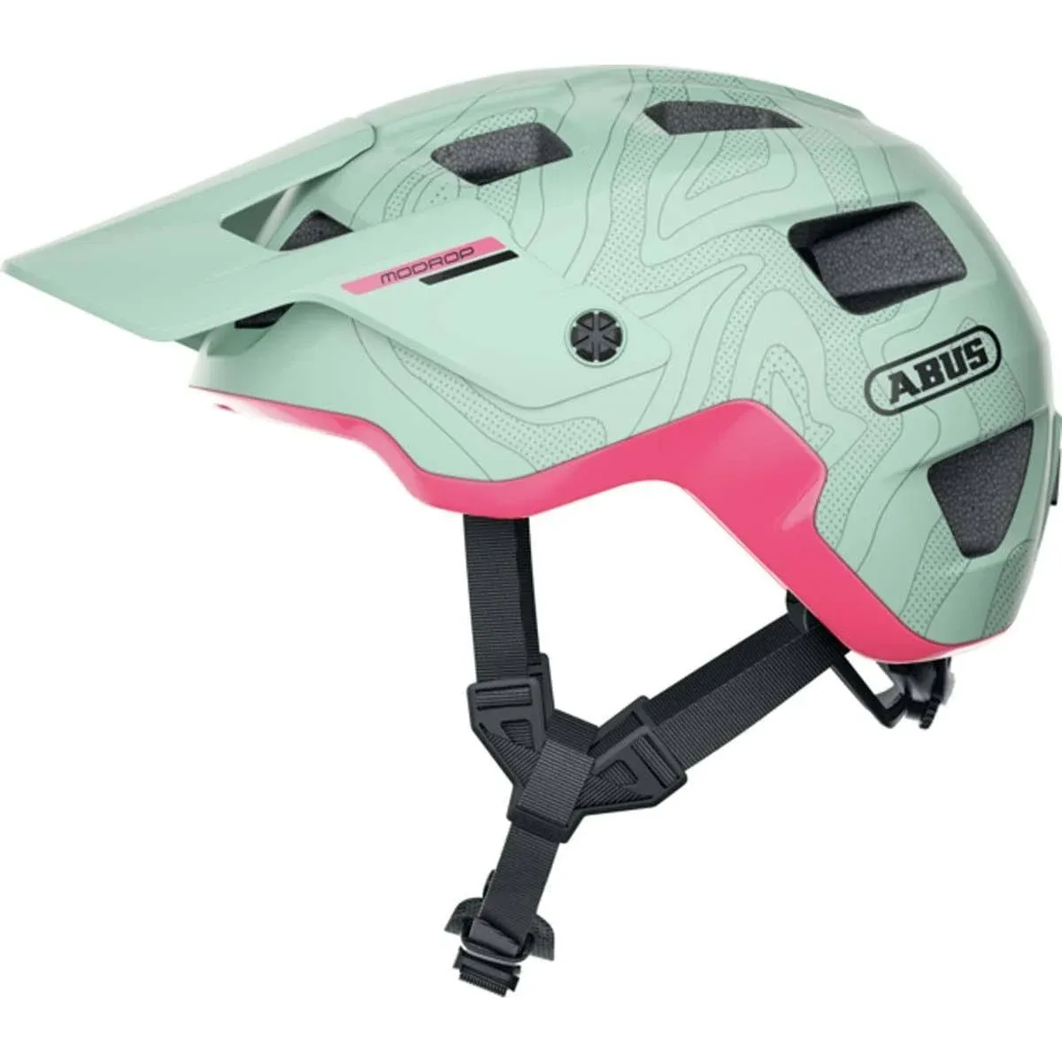 Abus MODROP OFF-ROAD HELMET - ICED MINT - MEDIUM