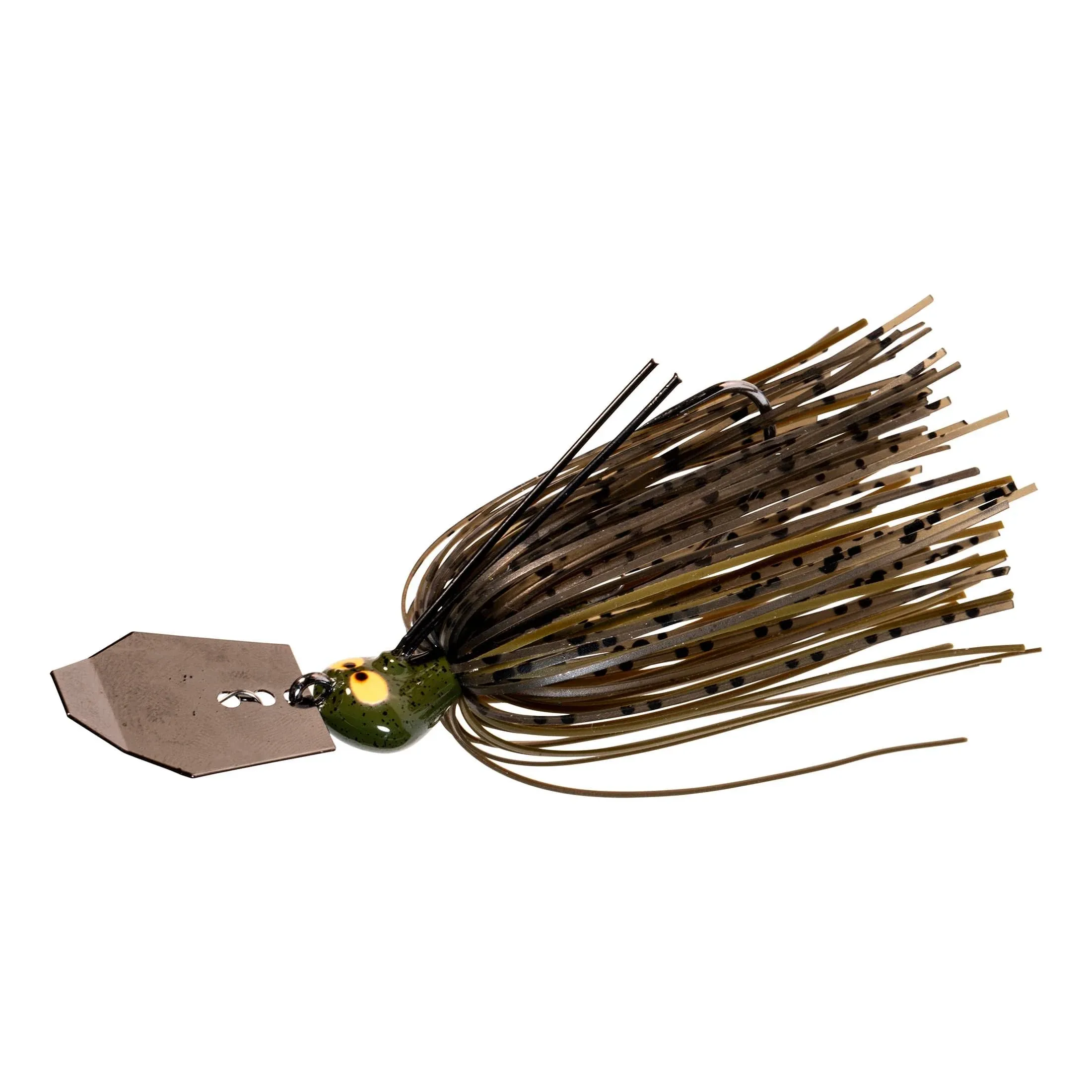 Z-Man Crosseyez Chatterbait 1/2oz. Green Pumpkin | CBCE12-03