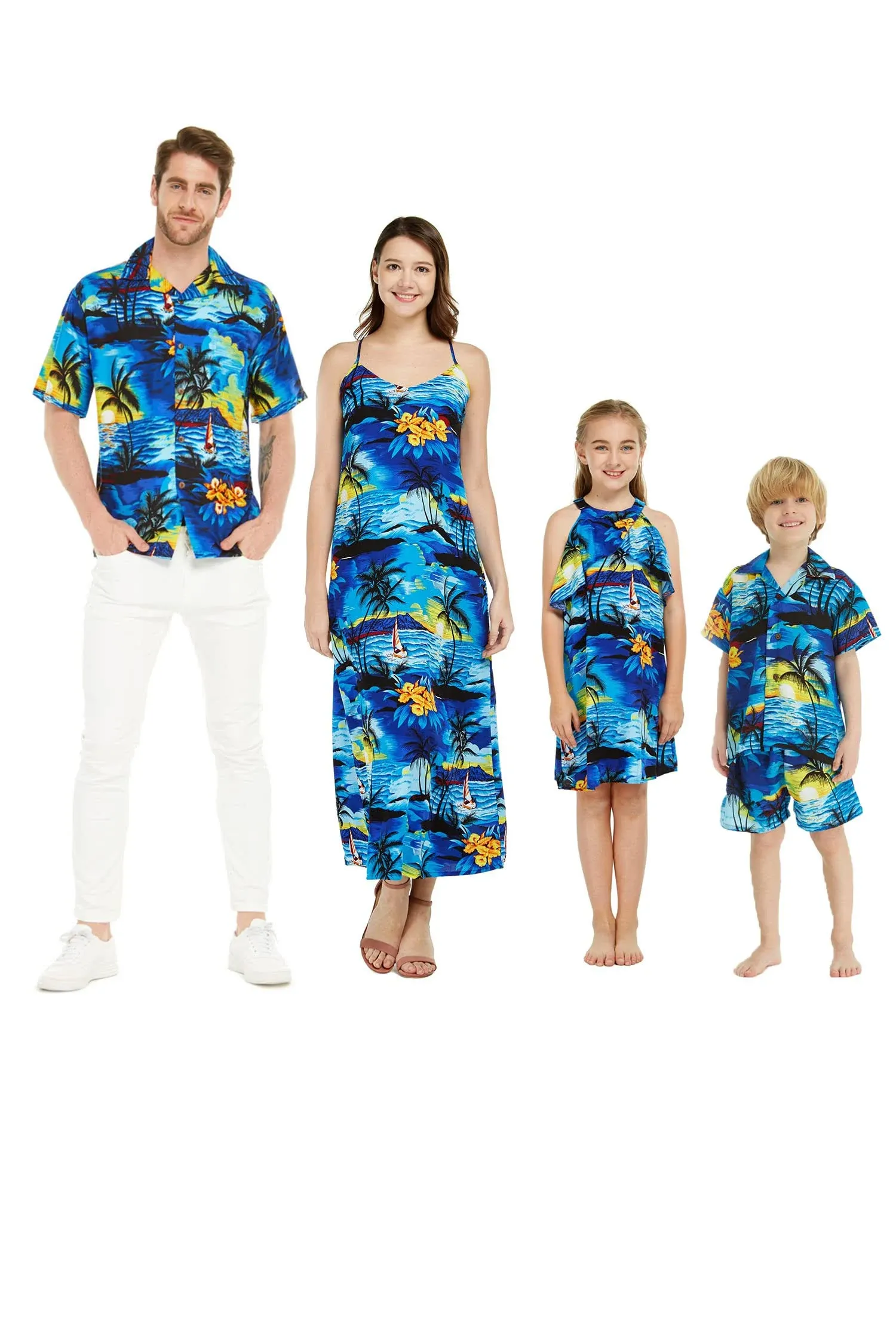 Hawaii Hangover Matchable Family Hawaiian Luau Men Women Girl Boy Clothes in ...