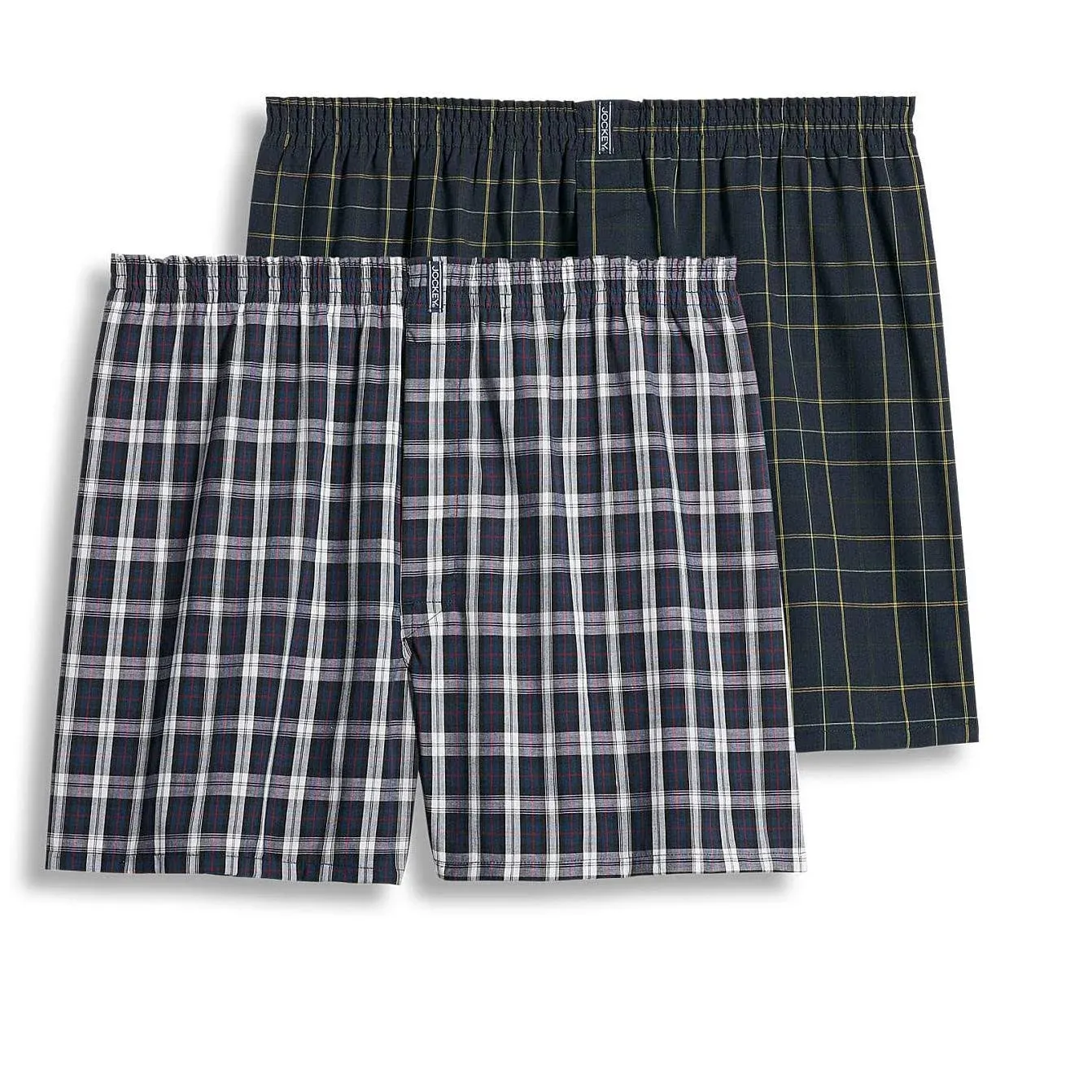 Jockey Men's Big Man Full Cut 5 inch Boxer - 2 Pack, Size: 2XL