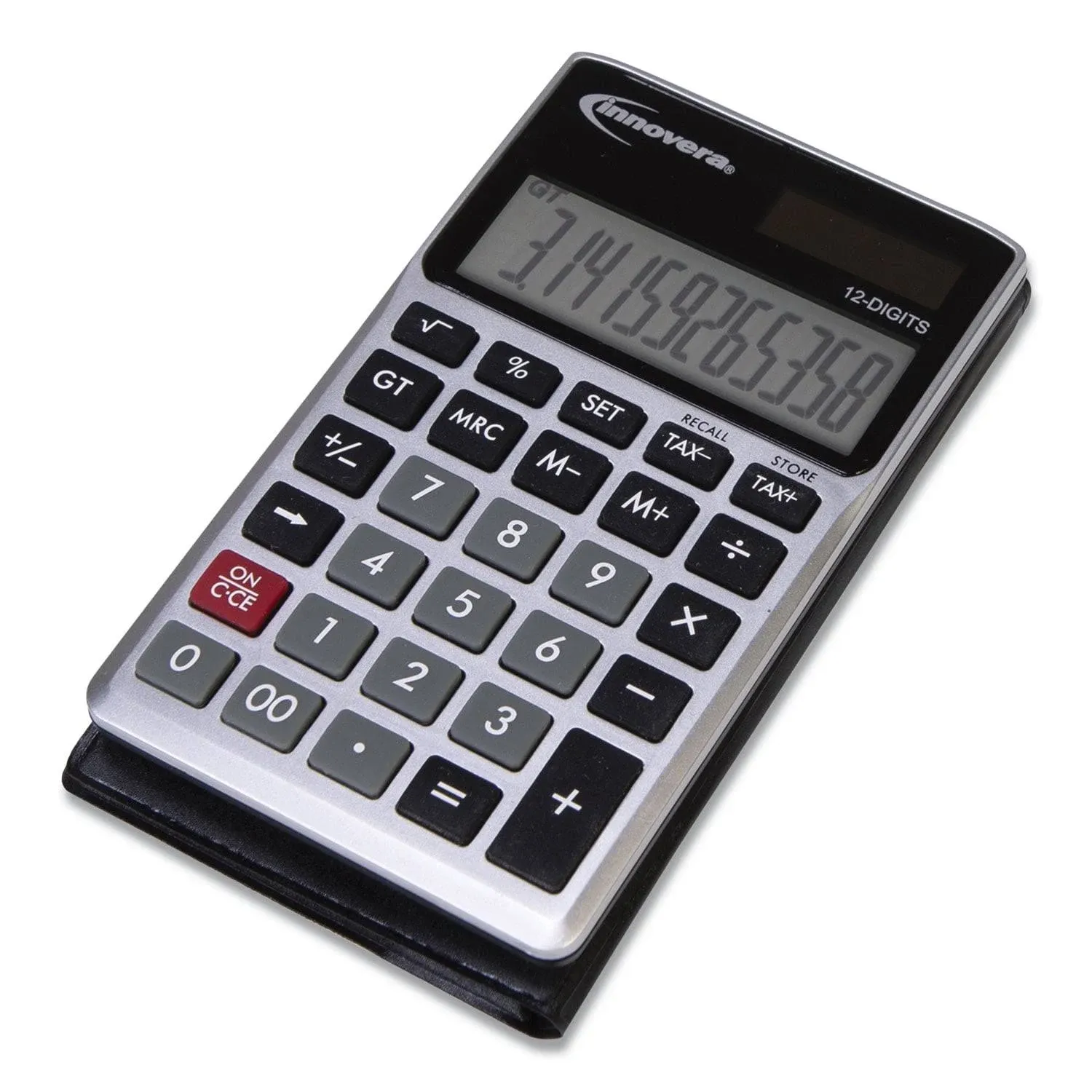 Innovera 15920 Handheld Calculator With Hard Flip Case - 8 Characters - Lcd -