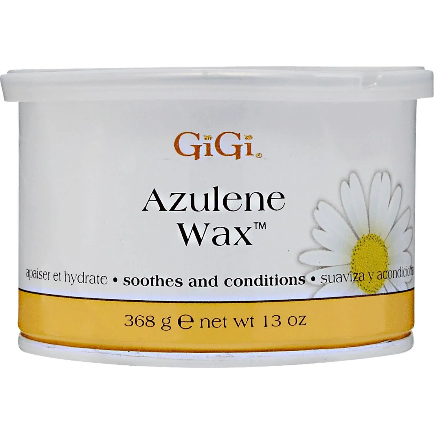 GiGi Azulene Hair Removal Wax, 13 oz