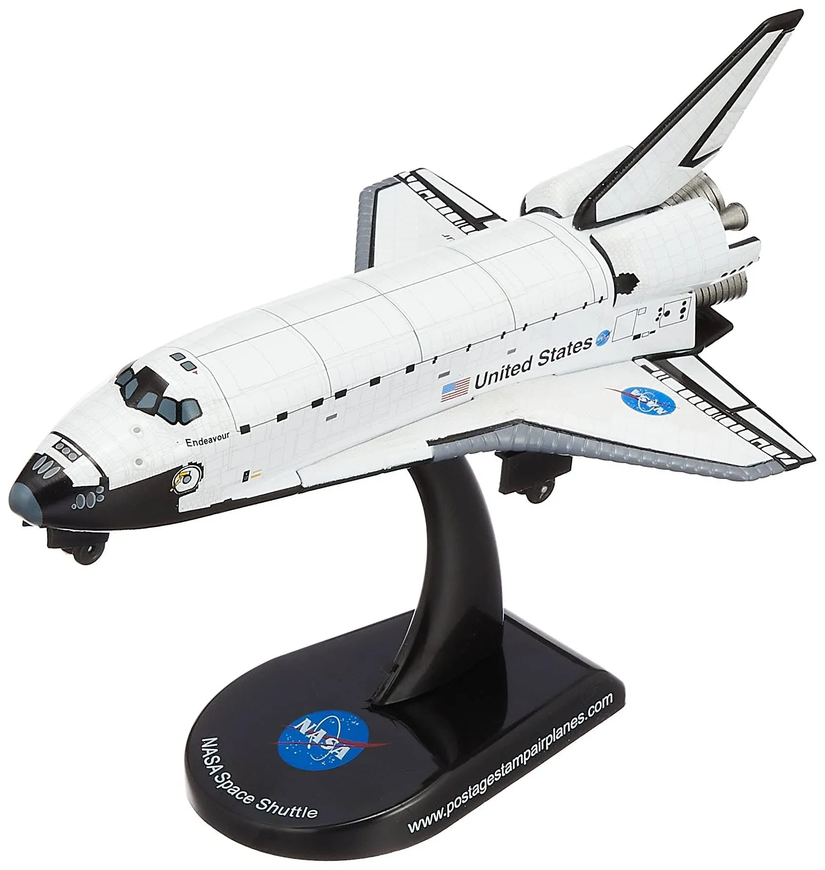 NASA Space Shuttle Endeavour 1/300 Diecast Model with Stand