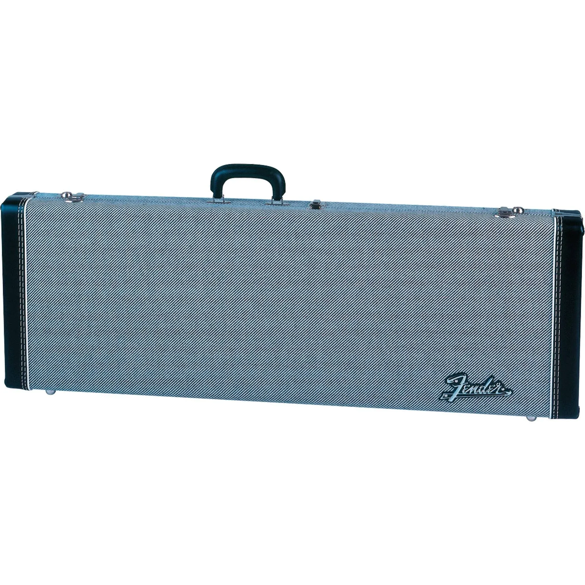 Fender G&G Deluxe Strat/Tele Hardshell Case, Black Tweed with Black Interior 2016 | Reverb