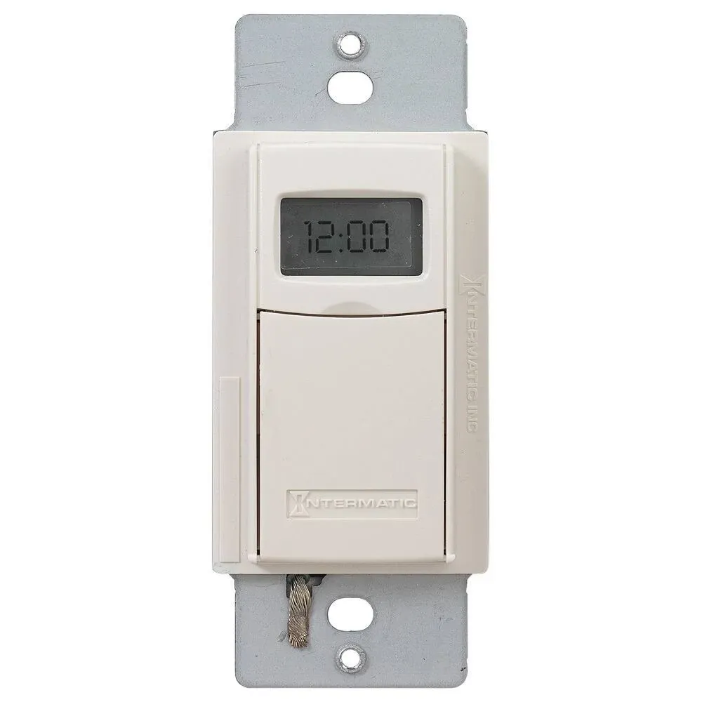 EI600LAC 7-Day Astronomic Single-Pole/3-<wbr/>Way Time Switch, Light Almond