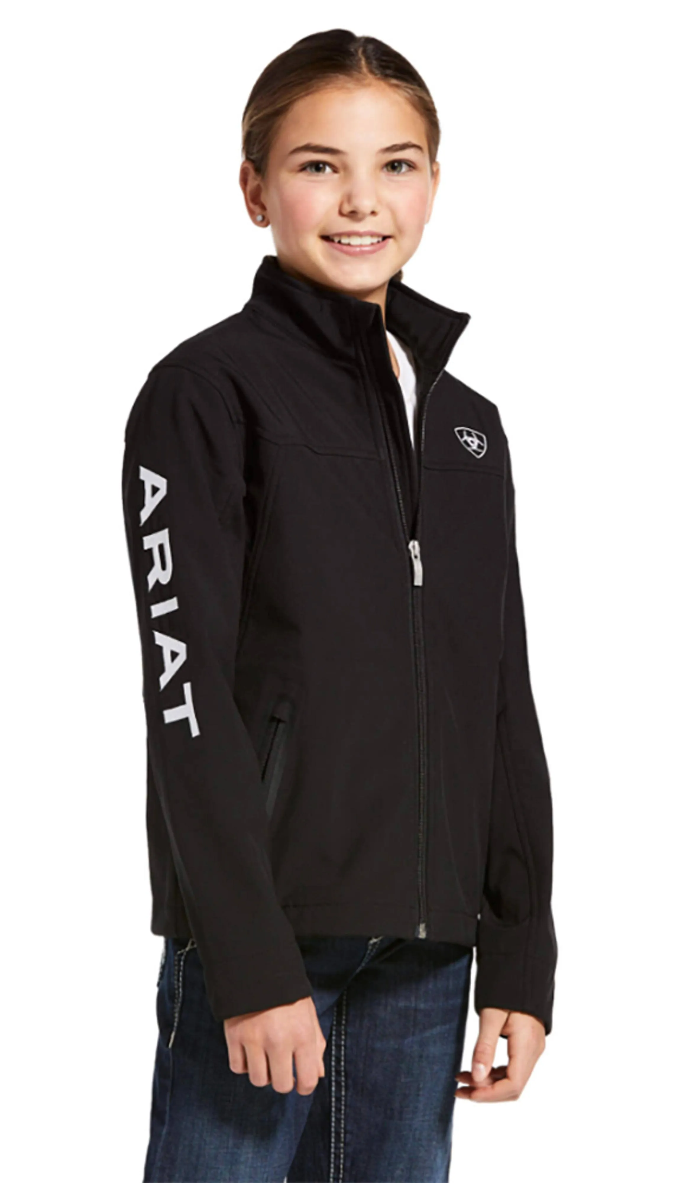 ARIAT unisex-child New Team Softshell Jacket