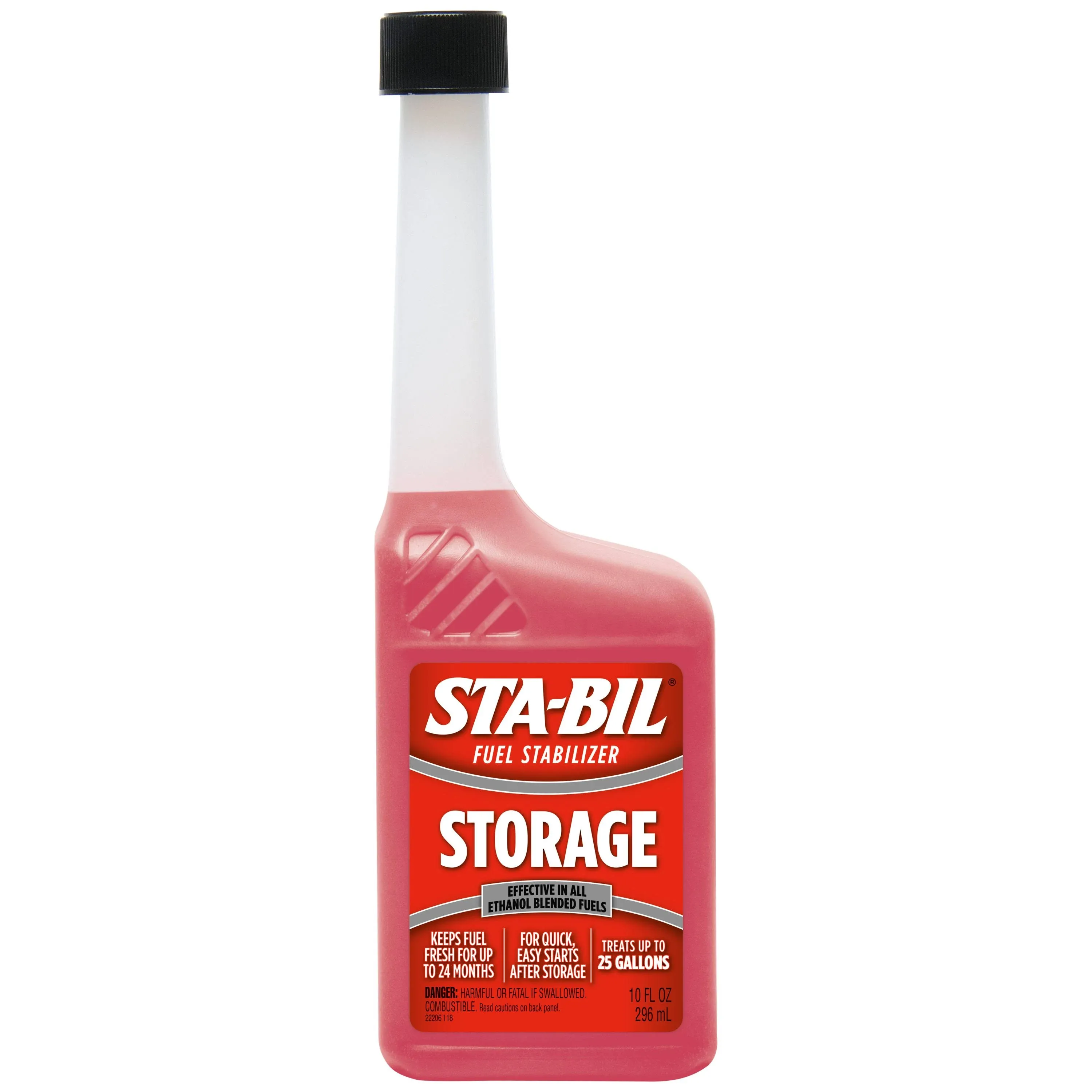 STA-BIL Storage Fuel Stabilizer for Gasoline Engines, 10 Fluid Ounces (22311) Treats 25 Gallons.