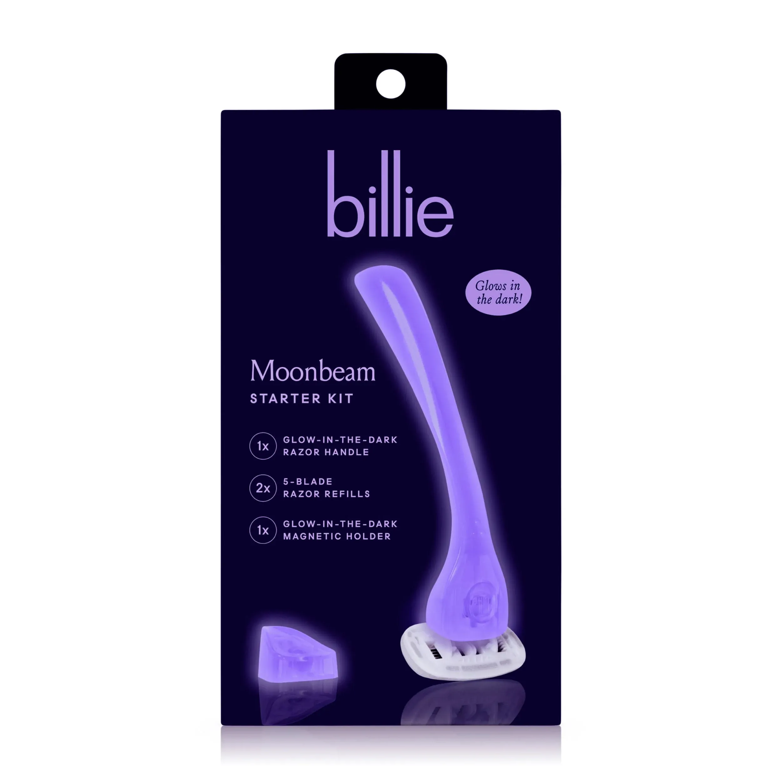 Billie Women's Razor Kit 1 Handle 2 Refills + Magnetic Holder