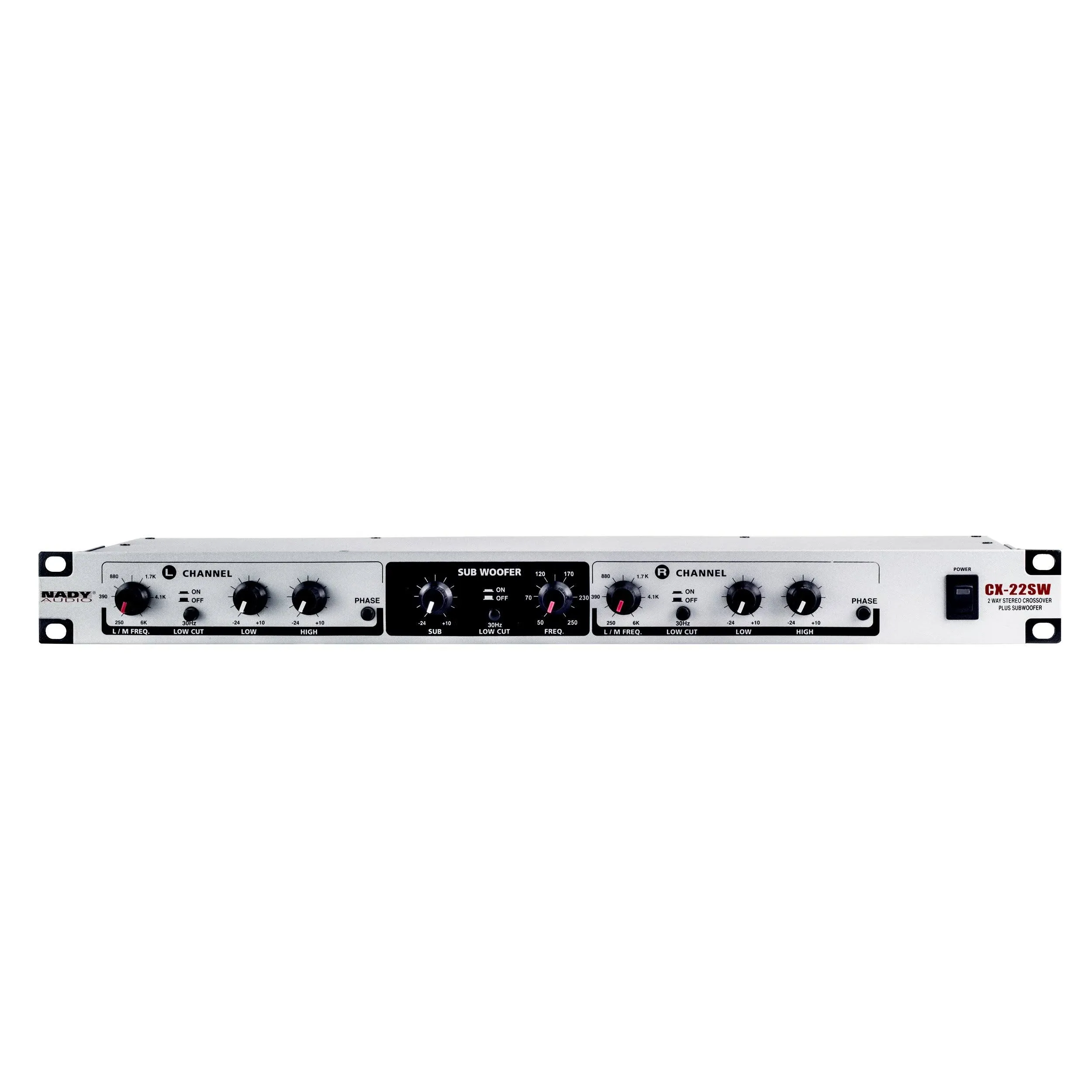 Nady CX-22SW 2-Way Stereo Crossover