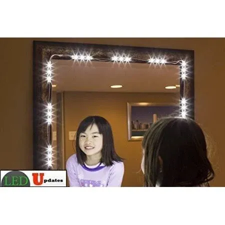 Make Up Mirror LED Light for Vanity Mirror with Dimmer and UL Power Supply Eco Series