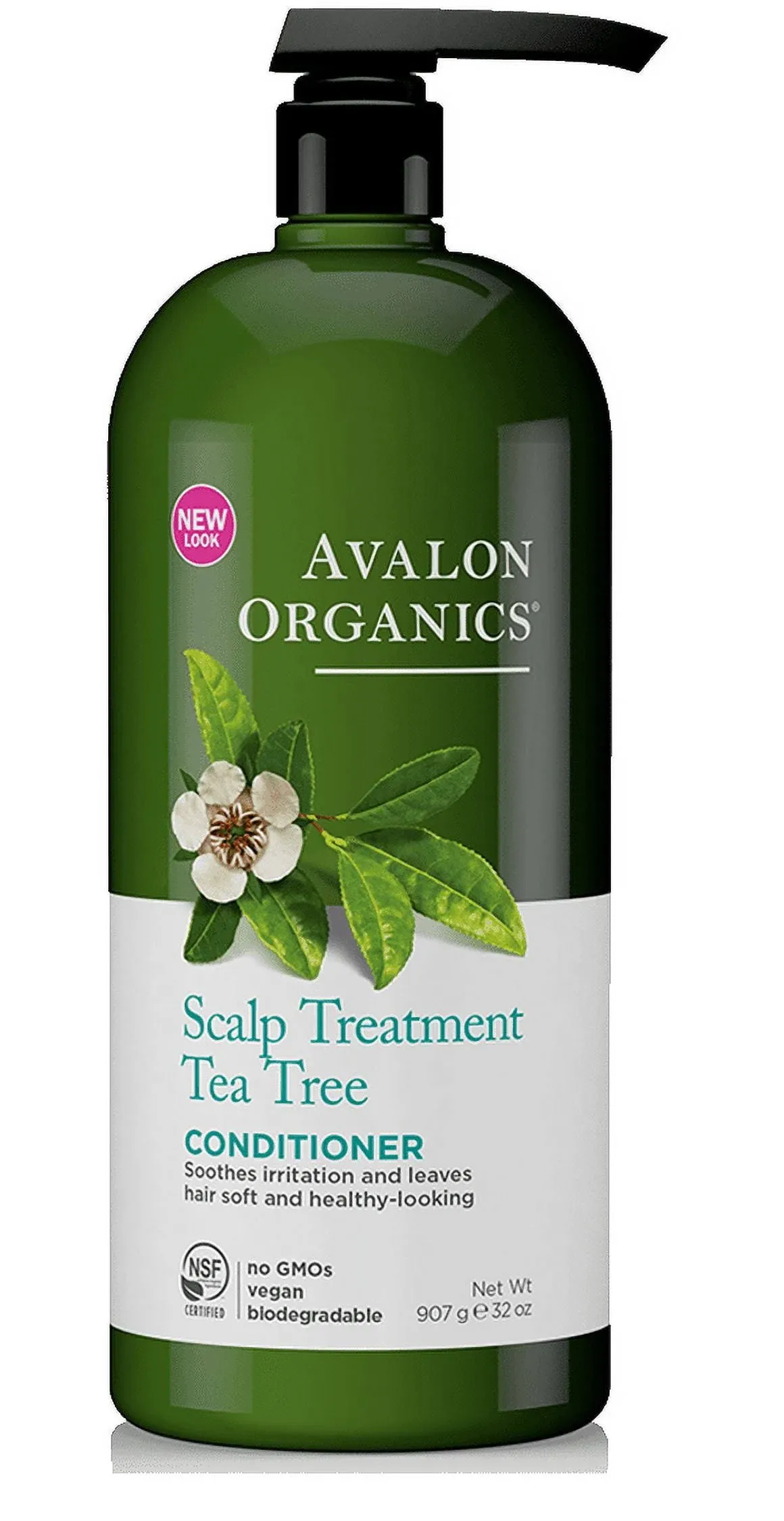 Avalon Organics Conditioner, Tea Tree, Scalp Treatment - 32 oz