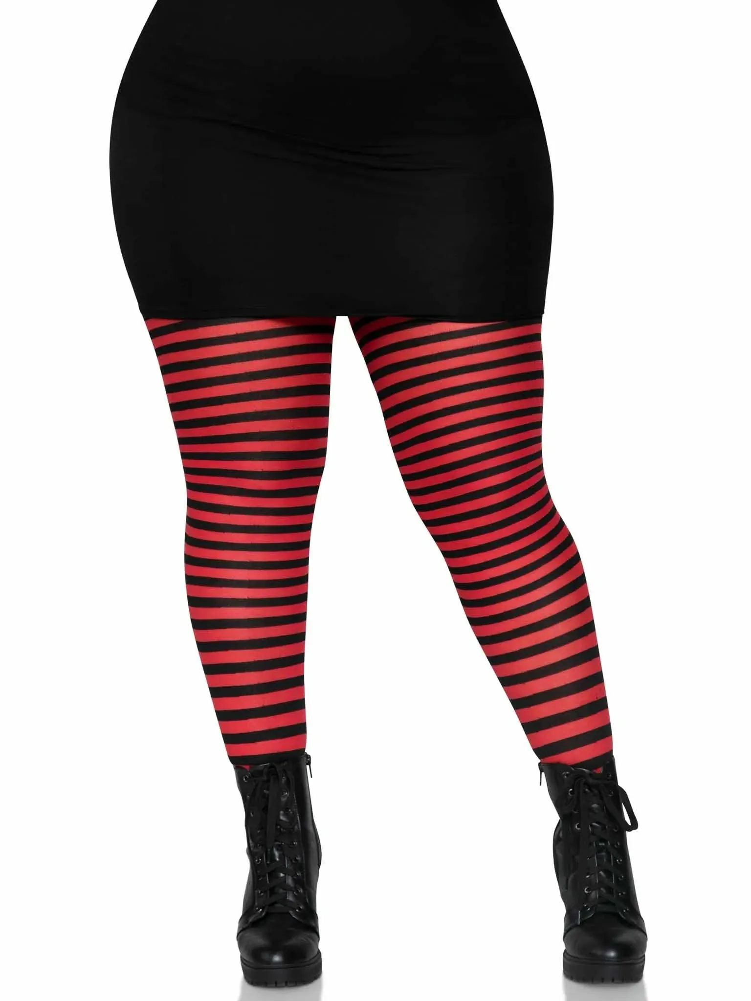 Leg Avenue Women's Striped Nylon Tights