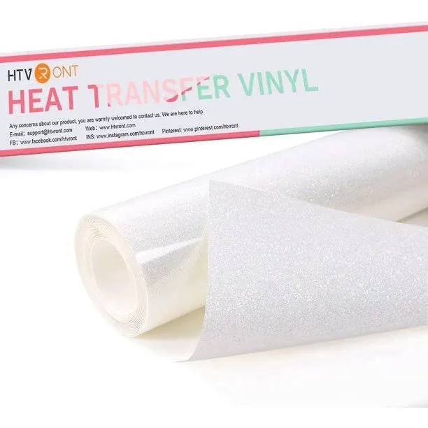 HTVRONT Heat Transfer Vinyl Roll Iron on HTV 12"x50ft for Cut Silhouette DIY  | eBay