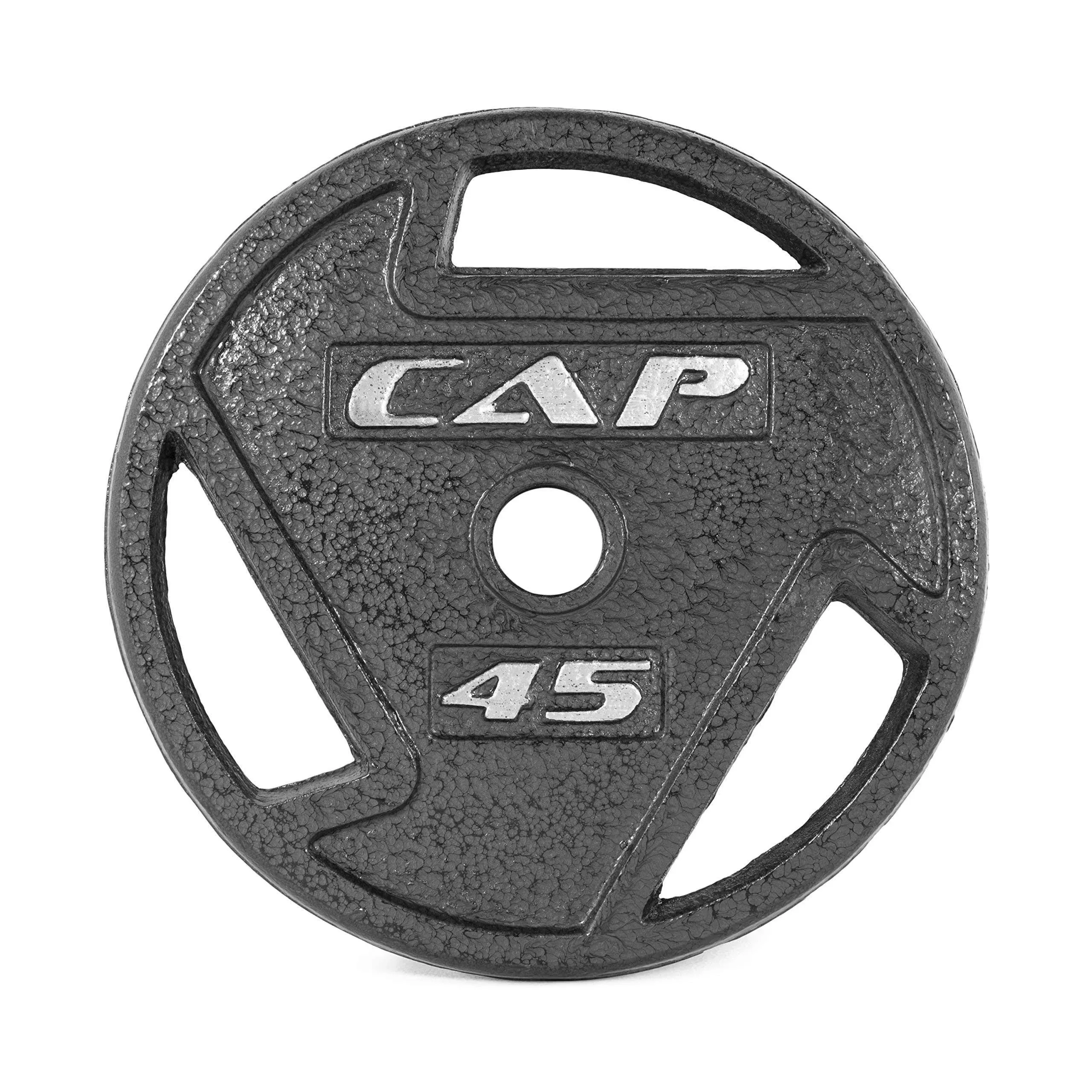 Cap Barbell 2-Inch Olympic Grip Plate 45-Pound