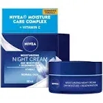 Genuine German Nivea Regenerating Night Care Cream Aqua Effect with Lotus Flower Extract for all skin types 1.69 fl. oz - 50ml