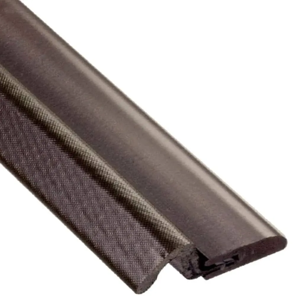 Simply Conserve Wide Q-Lon Door Weatherstripping Kit with Vinyl Carrier - Brown ...