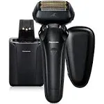 Panasonic - Arc6 Six-Blade Wet/Dry Electric Shaver with Automatic Cleaning and Charging Station - Black