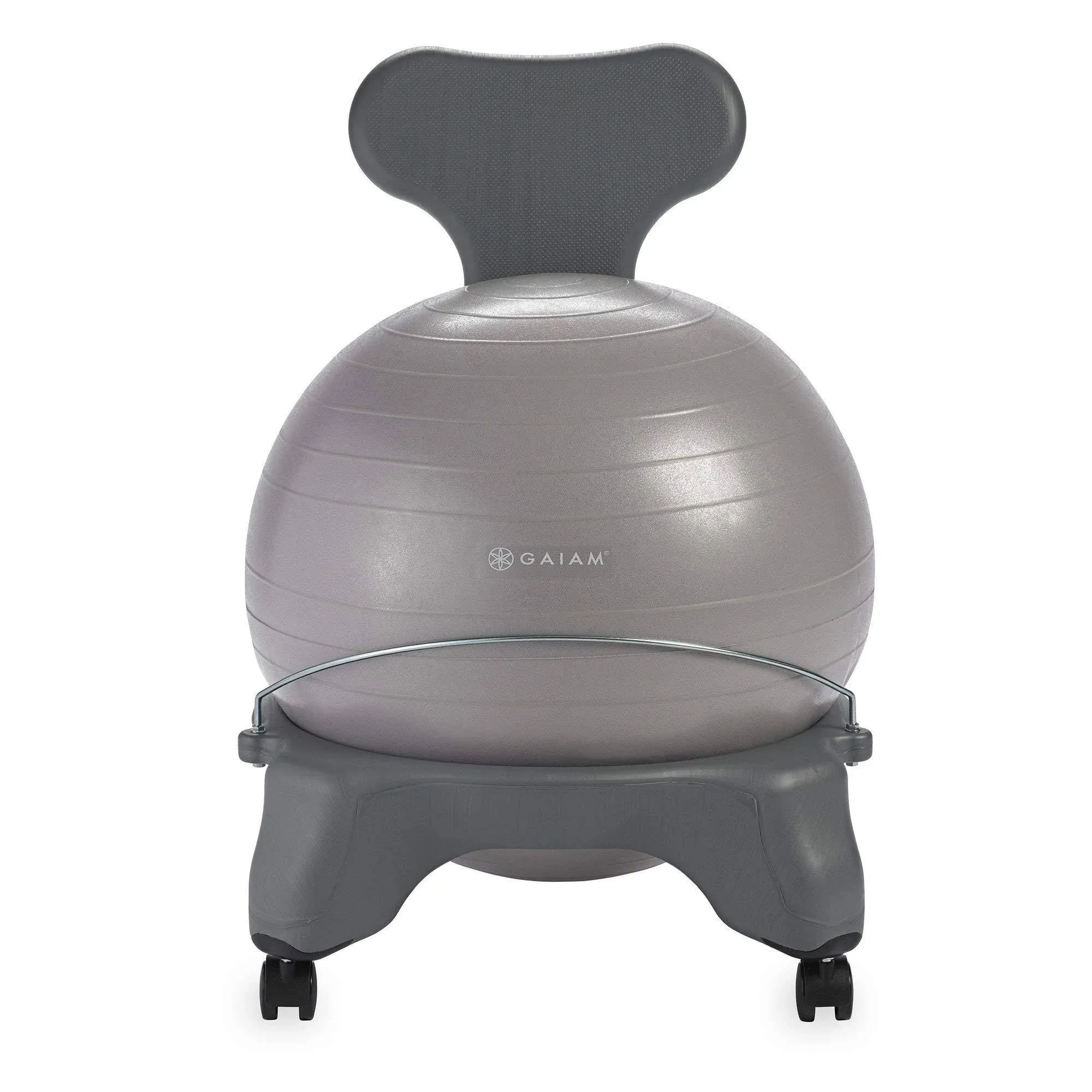 Gaiam Balance Ball Chair, Gray