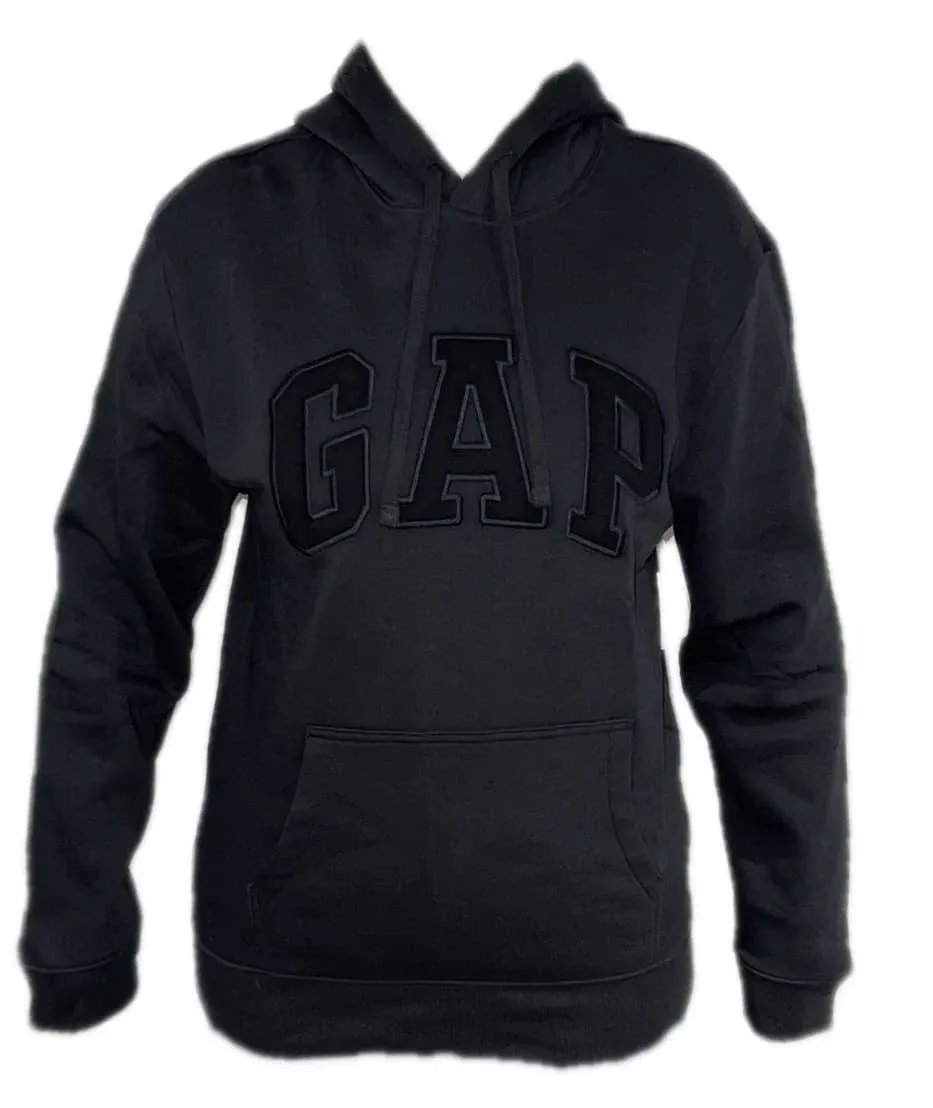 GAP Pullover Men's Fleece Hoodie Arch Logo Long Sleeve