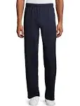 Gildan Men's Navy Open Bottom Pocket Sweatpant