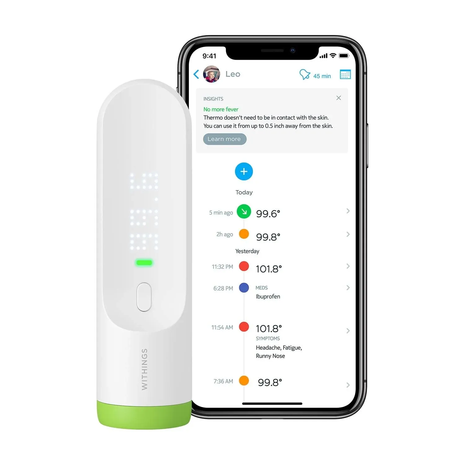 Withings - Thermo Smart Temporal Thermometer