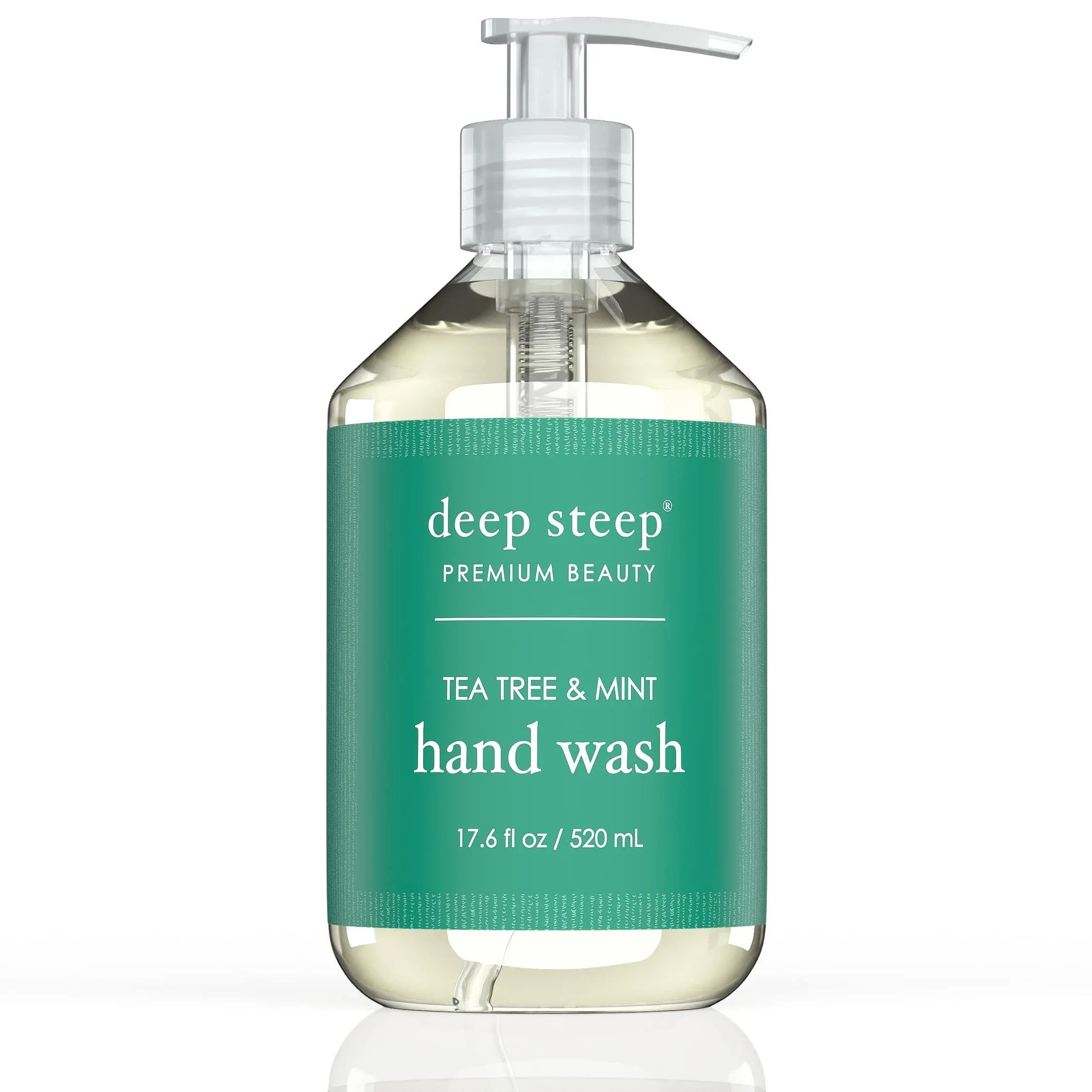 Deep Steep Deep Steep Tea Tree & Mint Hand Wash 17.6 Oz