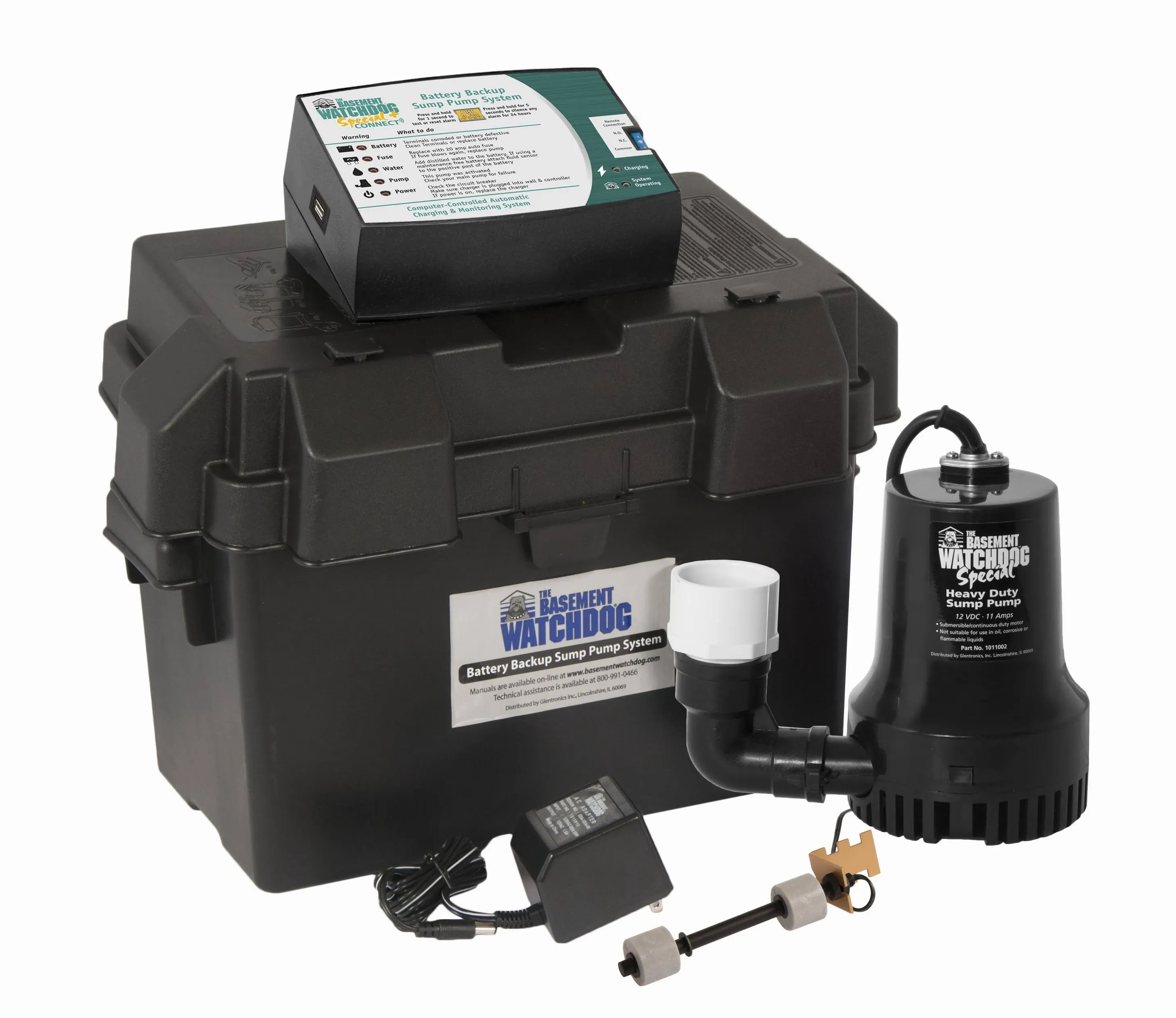 Basement Watchdog 1/3-HP 115-Volt Battery-Powered Sump Pump