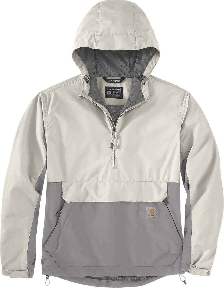 Carhartt Men's Rain Defender Loose Fit Lightweight Packable Anorak