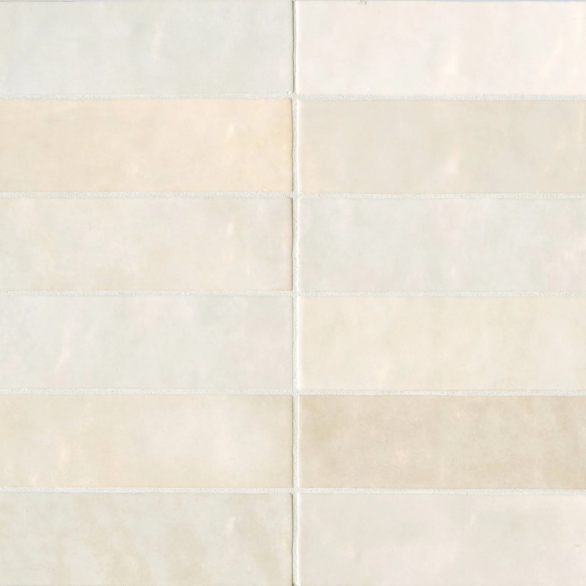 Cloe 2.5" x 8" Ceramic Tile Bedrosians Creme