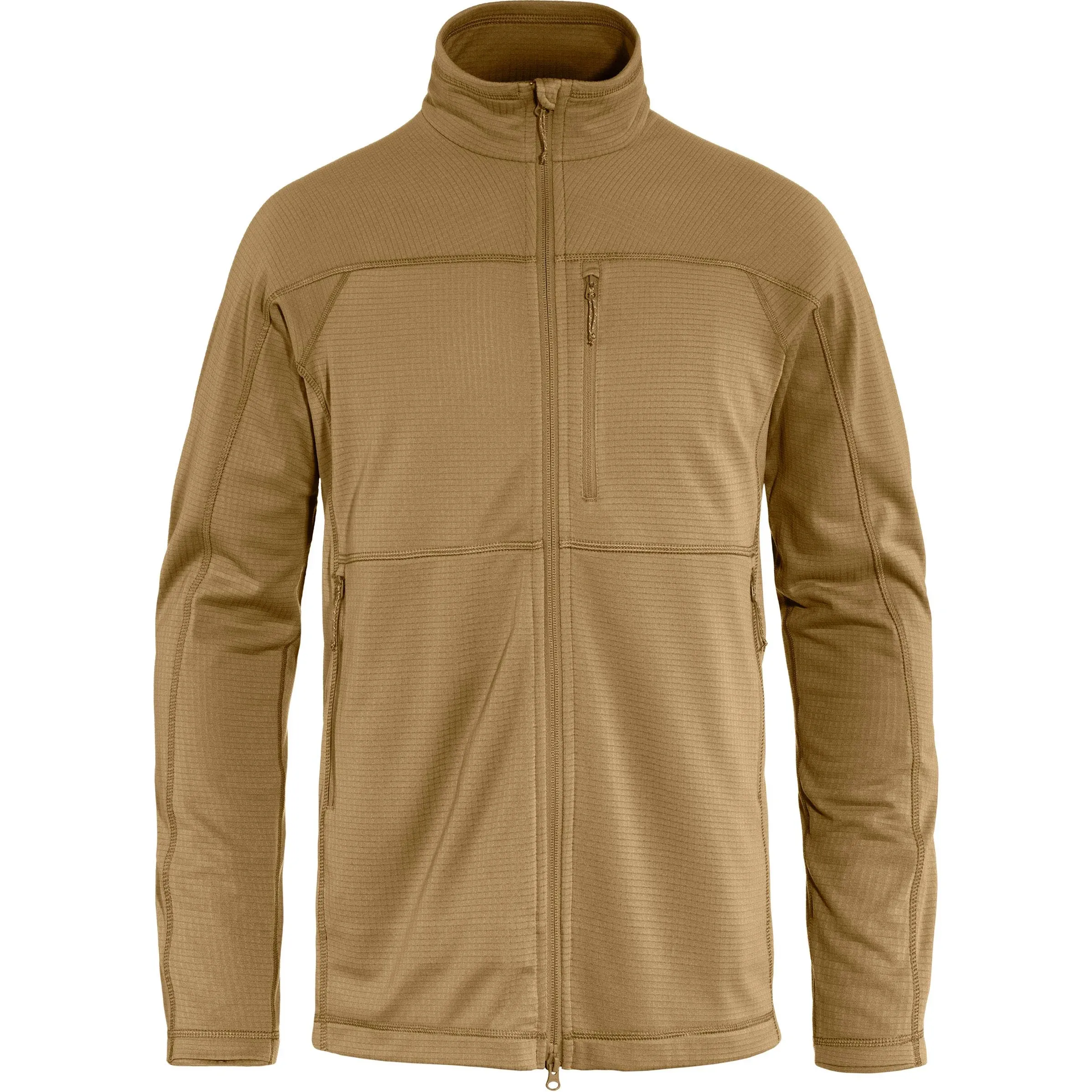 Fjallraven Men's Abisko Lite Fleece Jacket - Buckwheat Brown - Medium