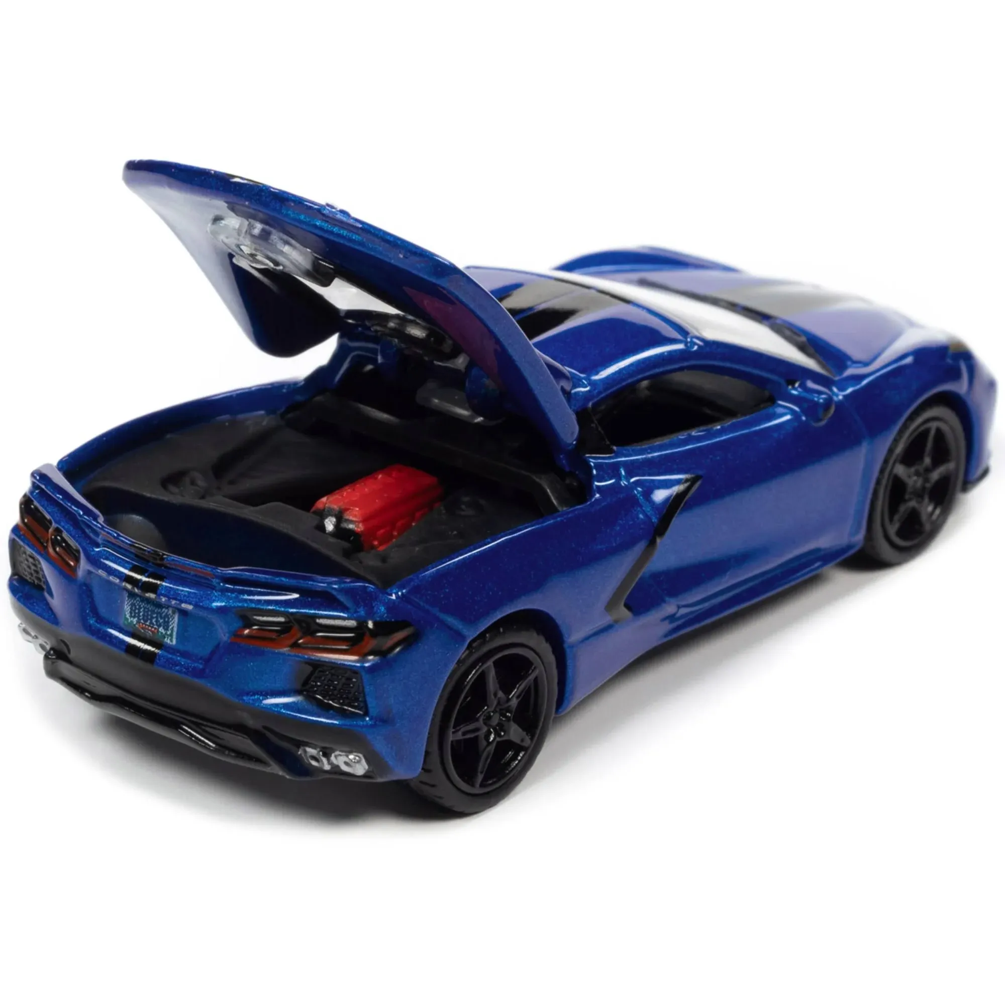 Auto World 2020 Elkhart Blue Chevy Corvette Sports Cars Premium Series R2VB