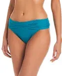 Bleu Rod Beattie Sarong Hipster Bikini Bottoms - Ocean - Size 14