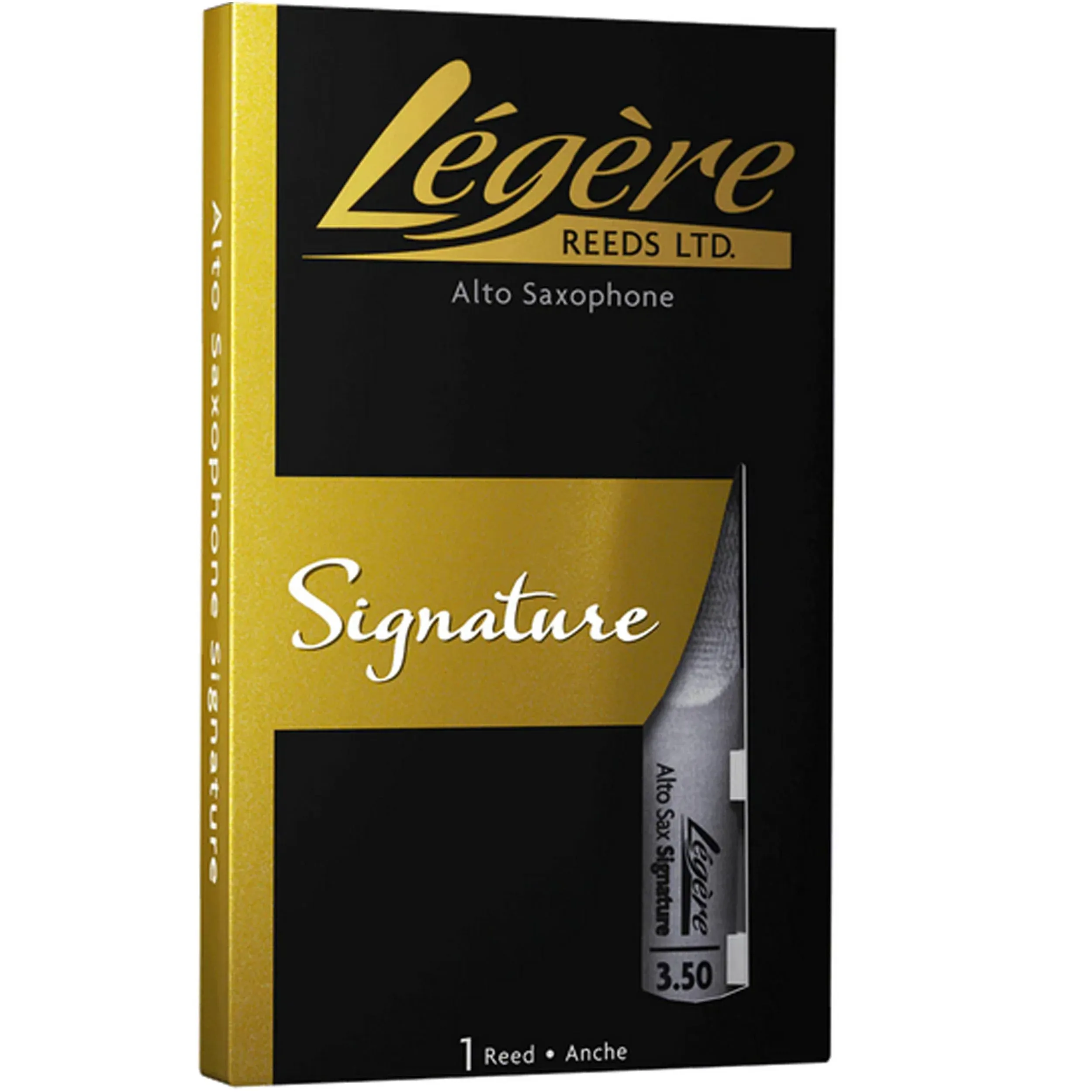 Legere Alto Saxophone Reed, Signature 3.5