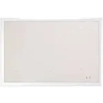 U Brands Linen Bulletin Board with Decor Frame