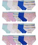 Fruit of The Loom Girls' EverSoft Brief Underwear, Assorted 20 Pack