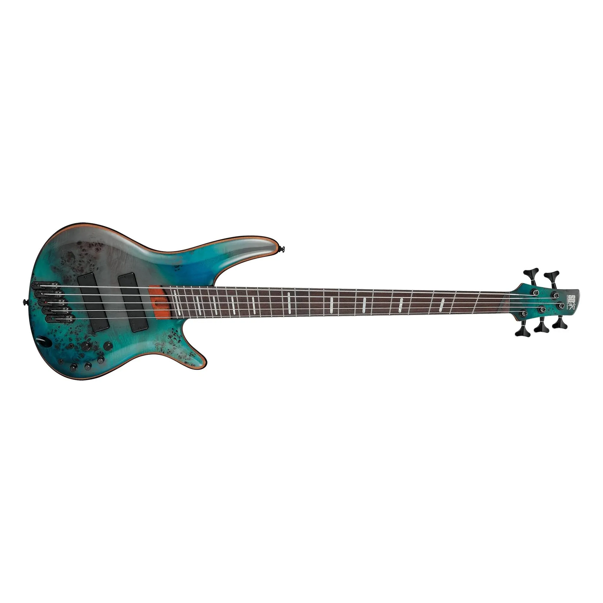 Ibanez SRMS805TSR Tropical Seafloor Finish, Multiscale 5-String Bass Guitar